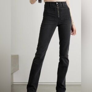 Reformation Peyton Ultra High-Rise Bootcut Jeans | Zip Front | Size 23